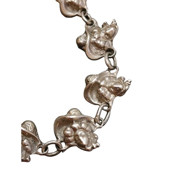 Wowsa Sterling Victorian Lady Linked Bracelet (A4585) - Picture 3 of 5